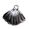 Pendant. Fashion Zinc Alloy jewelry findings. Conch 16x7mm. Sold by KG
