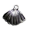 Pendant. Fashion Zinc Alloy jewelry findings. Conch 16x7mm. Sold by KG