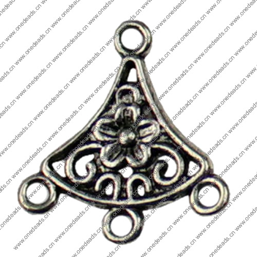 Connector. Fashion Zinc Alloy Jewelry Findings. 21x19mm. Sold by KG  
