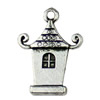 Pendant. Fashion Zinc Alloy jewelry findings. 22x16mm. Sold by KG
