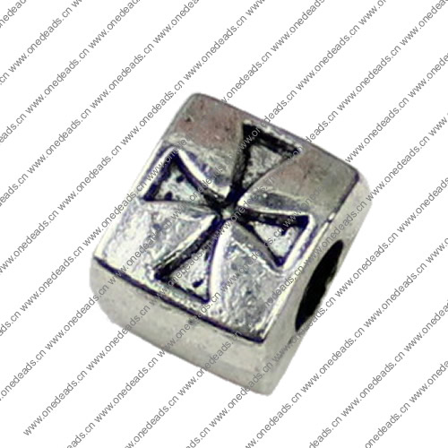 Europenan style Beads. Fashion jewelry findings.9x10mm, Hole size:4mm. Sold by KG