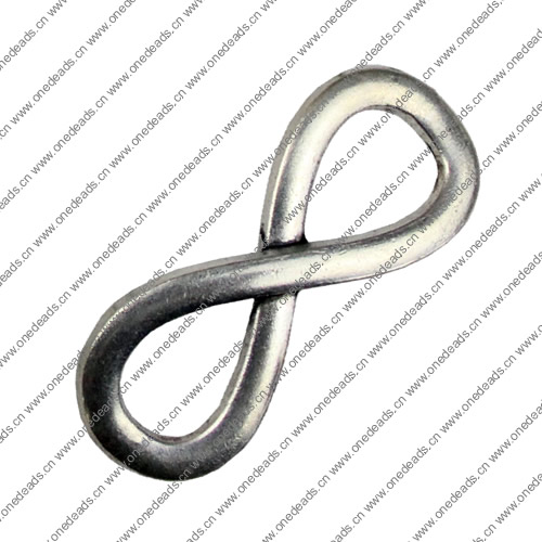Connector. Fashion Zinc Alloy Jewelry Findings."8" shape 18x45mm. Sold by KG
