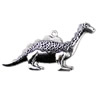 Pendant. Fashion Zinc Alloy jewelry findings. Animal 64x28mm. Sold by KG
