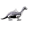 Pendant. Fashion Zinc Alloy jewelry findings. Animal 64x28mm. Sold by KG