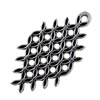 Pendant. Fashion Zinc Alloy jewelry findings. 44x23mm. Sold by KG
