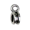 Europenan style Beads. Fashion jewelry findings.12x4.5mm, Hole size:4.5mm. Sold by KG
