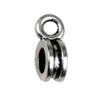 Europenan style Beads. Fashion jewelry findings.12x4.5mm, Hole size:4.5mm. Sold by KG