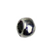 Europenan style Beads. Fashion jewelry findings.3x5mm, Hole size:2mm. Sold by KG
