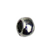 Europenan style Beads. Fashion jewelry findings.3x5mm, Hole size:2mm. Sold by KG