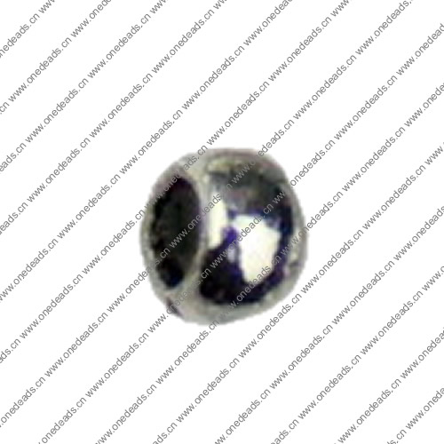 Europenan style Beads. Fashion jewelry findings.3x5mm, Hole size:2mm. Sold by KG
