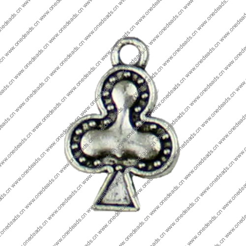 Pendant. Fashion Zinc Alloy jewelry findings.12x18mm. Sold by KG