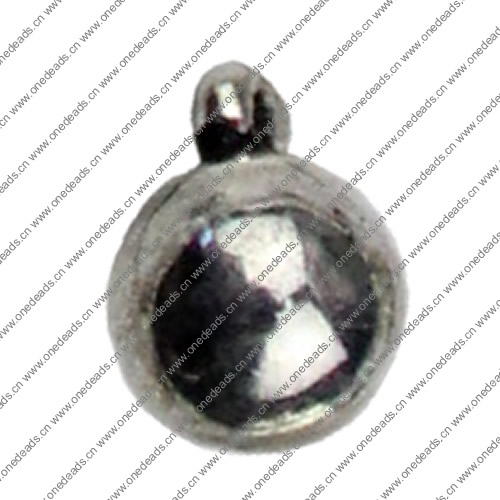 Pendant. Fashion Zinc Alloy jewelry findings. 8x10mm. Sold by KG