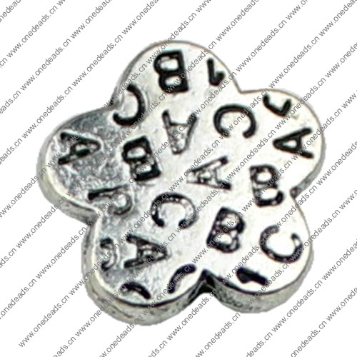 Beads. Fashion Zinc Alloy jewelry findings.14xx14mm. Hole size:2mm. Sold by KG 