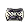 Beads. Fashion Zinc Alloy jewelry findings.12x8mm. Hole size:2mm. Sold by KG 