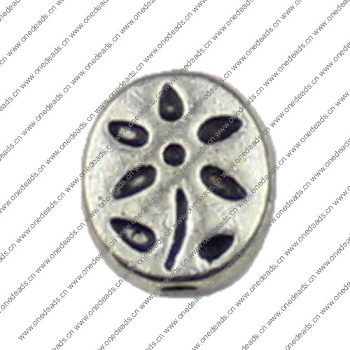 Beads. Fashion Zinc Alloy jewelry findings.7x8mm. Hole size:1mm. Sold by KG 