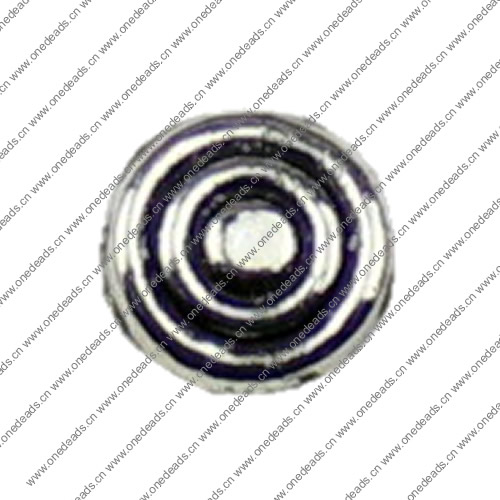 Beads. Fashion Zinc Alloy jewelry findings.6x6mm. Hole size:1mm. Sold by KG 