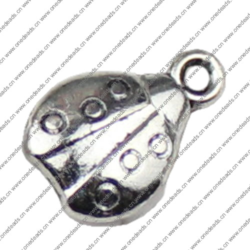Pendant. Fashion Zinc Alloy jewelry findings.Animal 10x14mm. Sold by KG