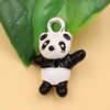  Fashion Enamel Pendants Charm Beads Fits Bracelets & Necklaces For DIY Jewelry Finding 21x16mm Sold By Bag
