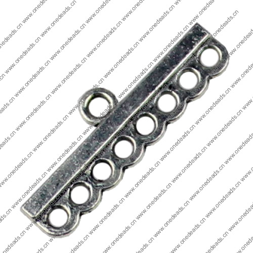 Connector. Fashion Zinc Alloy Jewelry Findings.26x9mm. Sold by KG  
