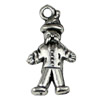 Pendant. Fashion Zinc Alloy jewelry findings.People 22x11mm. Sold by KG