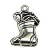 Pendant. Fashion Zinc Alloy jewelry findings.Shoes 24x15mm. Sold by KG
