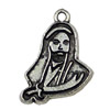 Pendant. Fashion Zinc Alloy jewelry findings.People 19x13mm. Sold by KG
