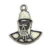 Pendant. Fashion Zinc Alloy jewelry findings.19x15mm. Sold by KG
