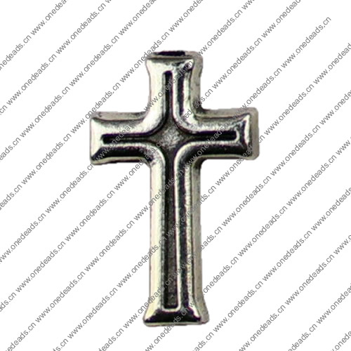 Beads. Fashion Zinc Alloy jewelry findings. 16x10mm. Hole size:1mm. Sold by KG