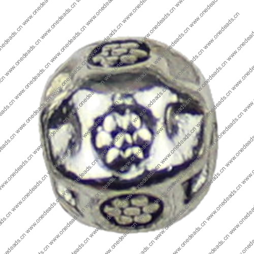 Europenan style Beads. Fashion jewelry findings. 7x8mm, Hole size:2mm. Sold by KG