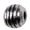 Beads. Fashion Zinc Alloy jewelry findings. 5x6mm. Hole size:2mm. Sold by KG
