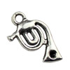 Pendant. Fashion Zinc Alloy jewelry findings. 21x13mm. Sold by KG
