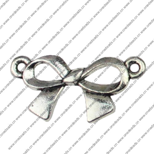 Connector. Fashion Zinc Alloy Jewelry Findings.23x11mm. Sold by KG  