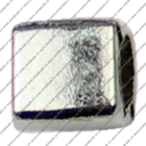 Europenan style Beads. Fashion jewelry findings. 6.5x6.5mm, Hole size:4.4mm. Sold by KG