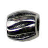 Europenan style Beads. Fashion jewelry findings. 9.5x9.5mm, Hole size:4.5mm. Sold by KG 