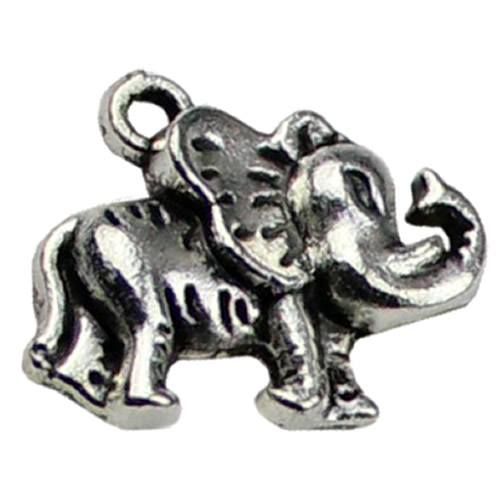Pendant. Fashion Zinc Alloy jewelry findings. Animal 20x16mm. Sold by KG
