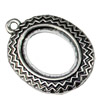 Zinc Alloy Cabochon Settings. Fashion Jewelry Findings. 24x33mm Inner dia: 15.5x20.5mm. Sold by KG
