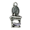 Pendant. Fashion Zinc Alloy jewelry findings.21x9mm. Sold by KG

