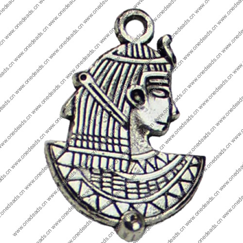 Pendant. Fashion Zinc Alloy jewelry findings.23x16mm. Sold by KG