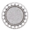 Zinc Alloy Brooch Cabochon Settings. Fashion Jewelry Findings.36.5mm Inner dia 25mm. Sold by PC
