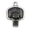 Pendant. Fashion Zinc Alloy jewelry findings.Basketball Stands 20x15mm Sold by KG