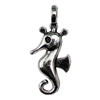 Pendant. Fashion Zinc Alloy jewelry findings.Animal 27x12mm Sold by KG