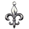 Pendant. Fashion Zinc Alloy jewelry findings.20x29mm Sold by KG