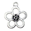 Pendant. Fashion Zinc Alloy jewelry findings Flower 24x21mm Sold by KG
