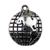 Pendant. Fashion Zinc Alloy jewelry findings.13x16.5mm Sold by KG
