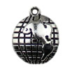 Pendant. Fashion Zinc Alloy jewelry findings.13x16.5mm Sold by KG