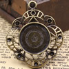 Zinc Alloy Cabochon Settings. Fashion Jewelry Findings.40x45mm Inner dia:20mm. Sold by KG