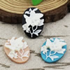 Flat Back Resin Butterfly Cameos Cabochons For Settings Mixed colors Jewelry Pendant DIY-Accessories 18x25mm Sold by PC  