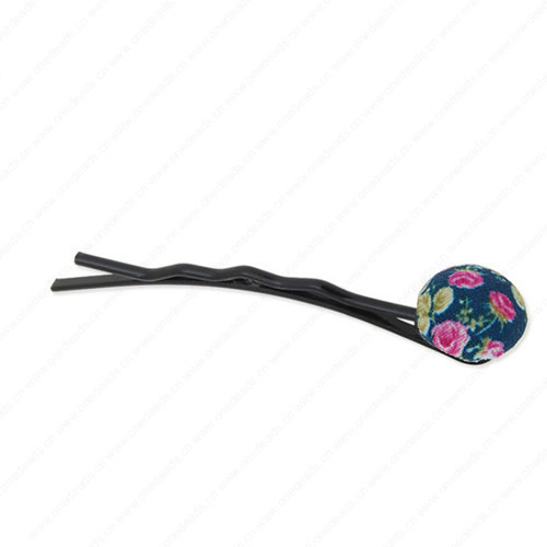 Iron Hairpins Blank Cabochon Hairpins Hair Snap Clips accessories For DIY Hairpins Inner Size:8mm ,Sold by PC