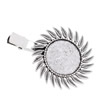 Zinc Alloy Leaf Hairpins Blank Cabochon Hairpins Hair Snap Clips accessories For DIY Hairpins Inner Size:25mm ,Sold by PC
