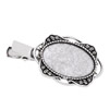 Zinc Alloy Hairpins Blank Cabochon Hairpins Hair Snap Clips accessories For DIY Hairpins Inner Size:20x30mm ,Sold by PC